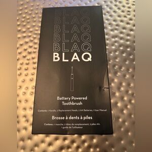 BLAQ Black Battery Powered Toothbrush